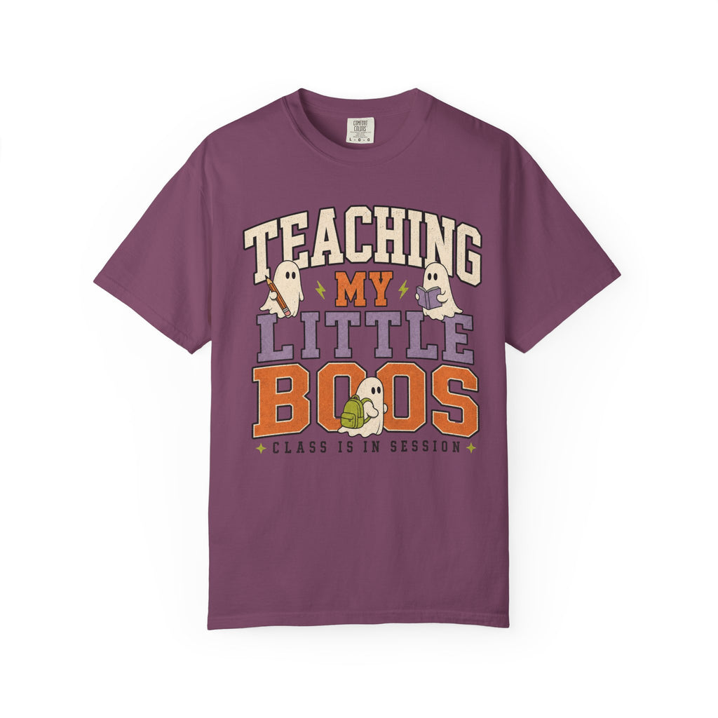 Teaching My Little Boos T-Shirt — Cute Halloween Teacher Tee