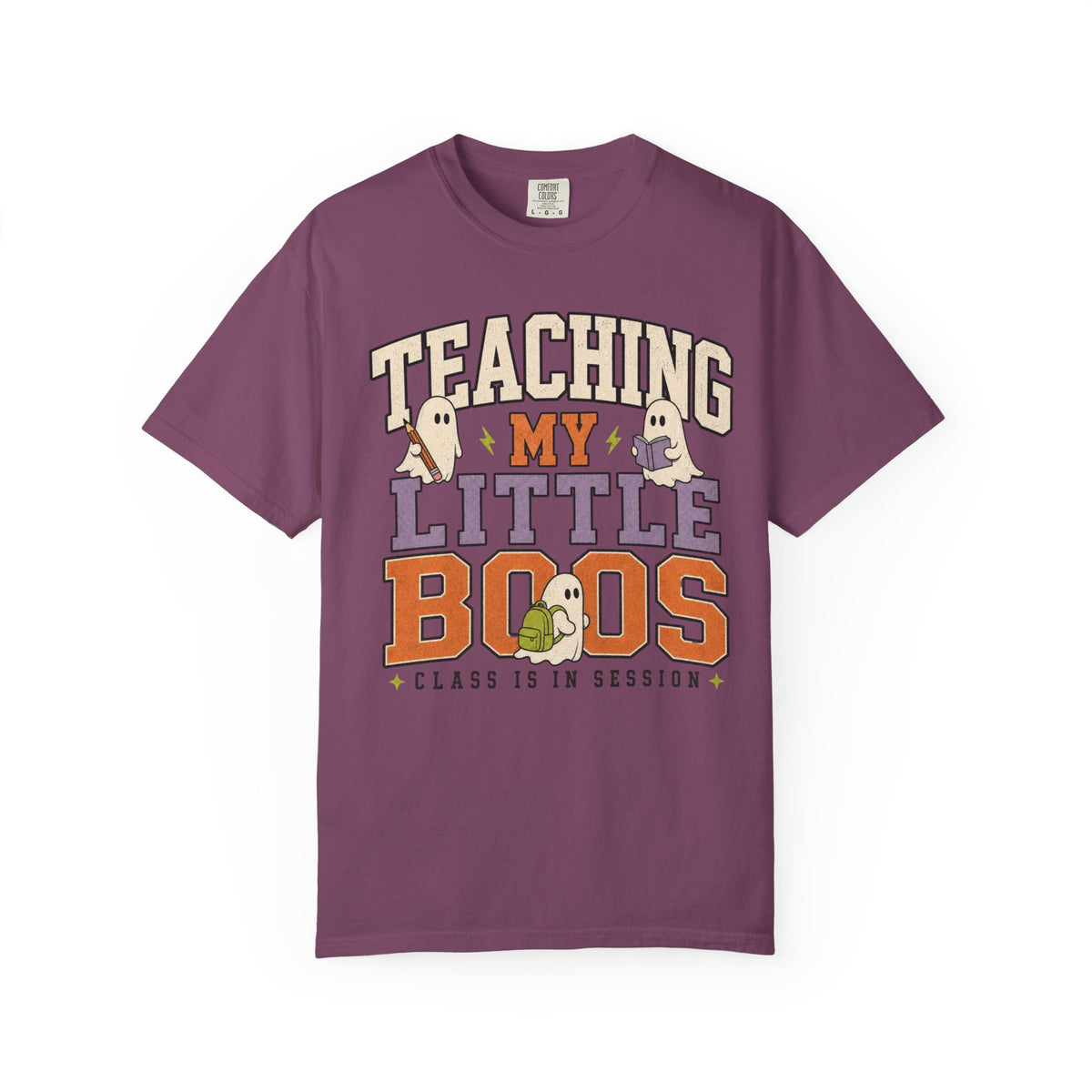 Teaching My Little Boos T-Shirt — Cute Halloween Teacher Tee