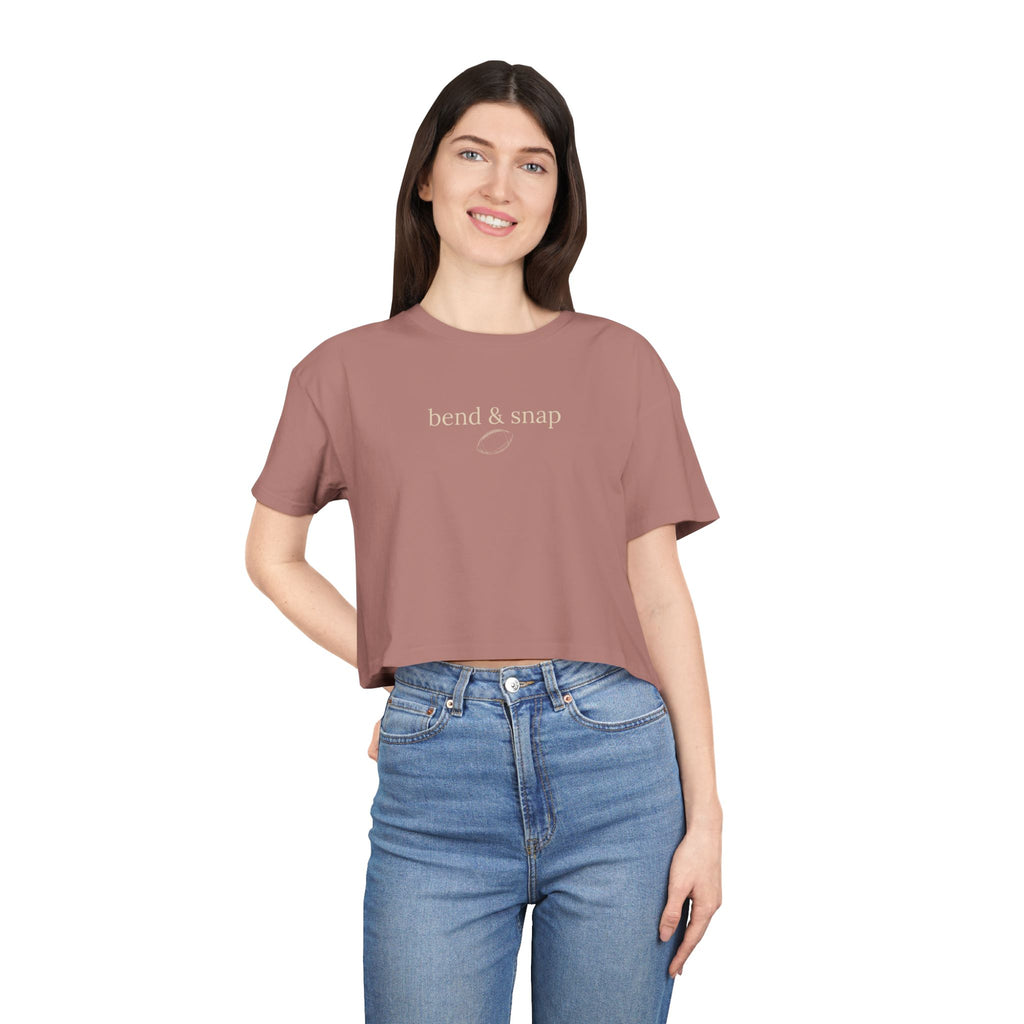 Bend & Snap Football Shirt | Minimalist Football Mom Tee | Game Day Shirt | Sideline Style | Sports Mom Gift