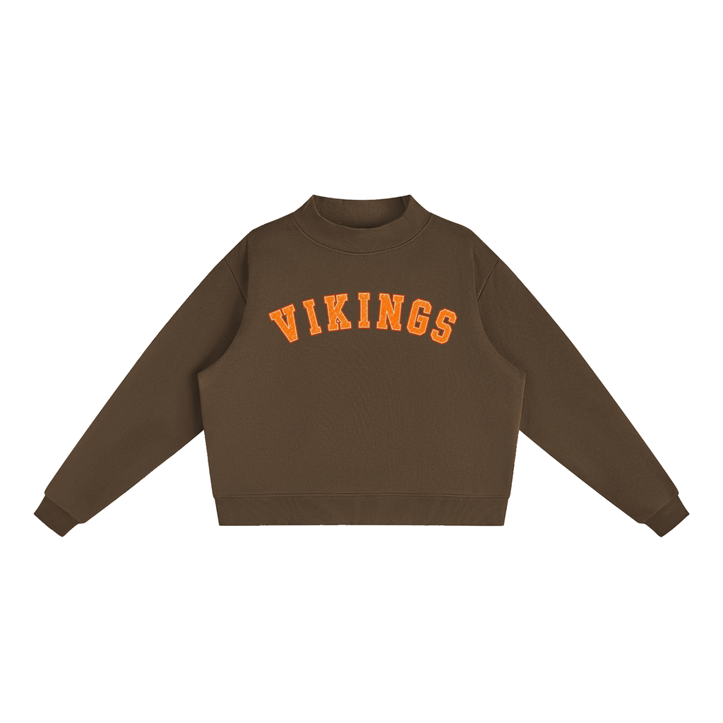 Vikings Sideline Mock Neck Sweatshirt