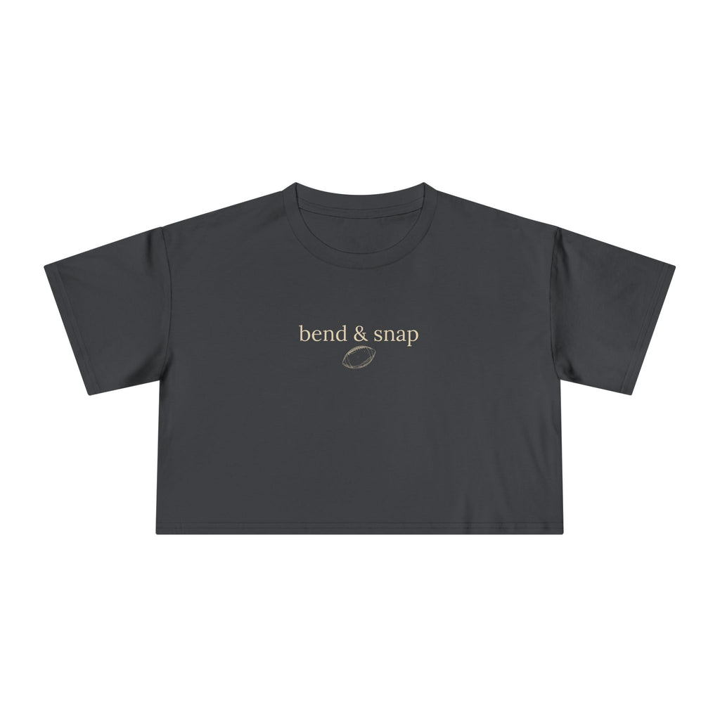 Bend & Snap Football Shirt | Minimalist Football Mom Tee | Game Day Shirt | Sideline Style | Sports Mom Gift