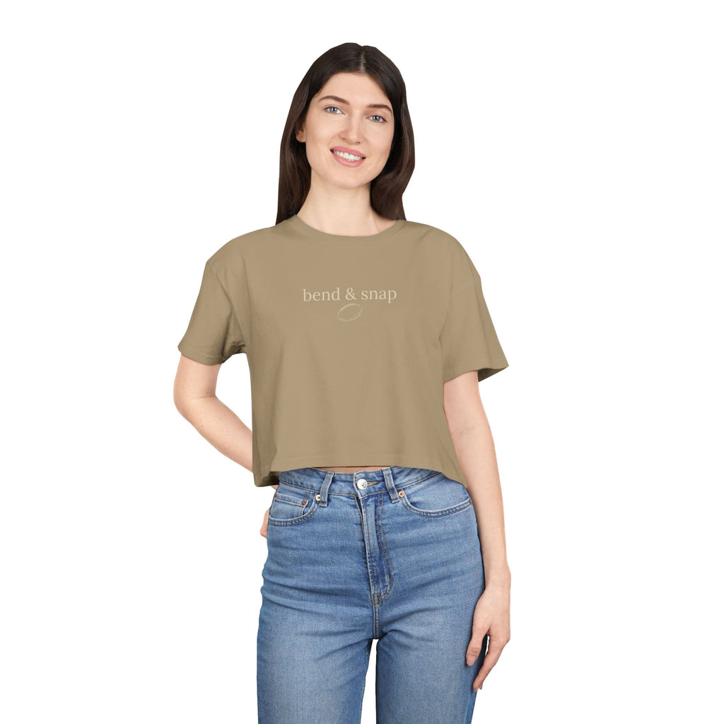 Bend & Snap Football Shirt | Minimalist Football Mom Tee | Game Day Shirt | Sideline Style | Sports Mom Gift