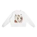 Essential Fleece Mock-Neck Crew Sweatshirt