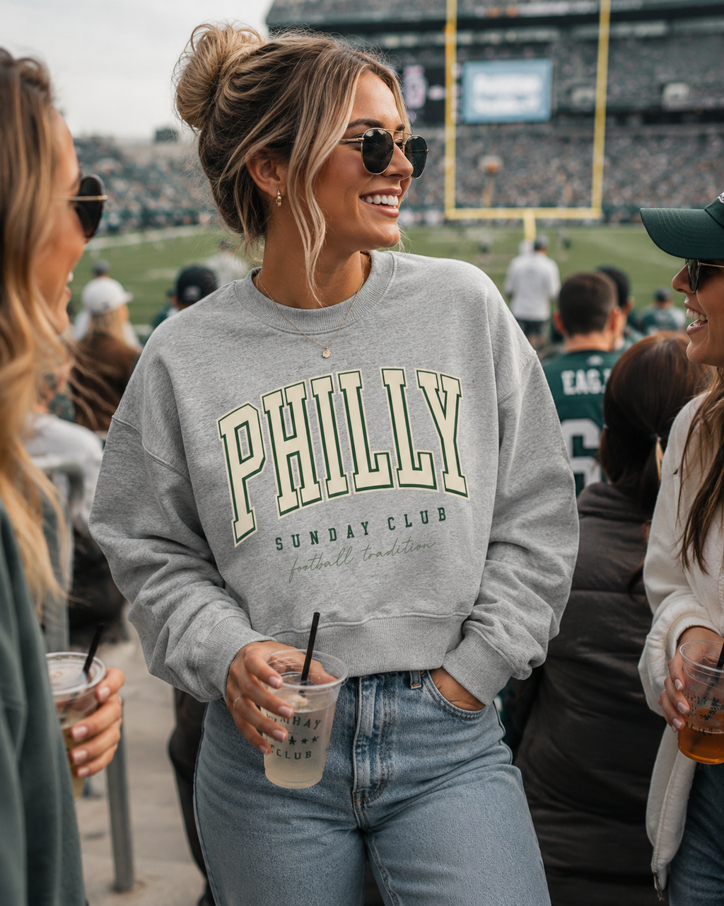 Philly Sunday Club Women’s Crewneck Sweatshirt