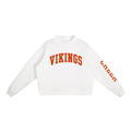 Essential Fleece Mock-Neck Crew Sweatshirt