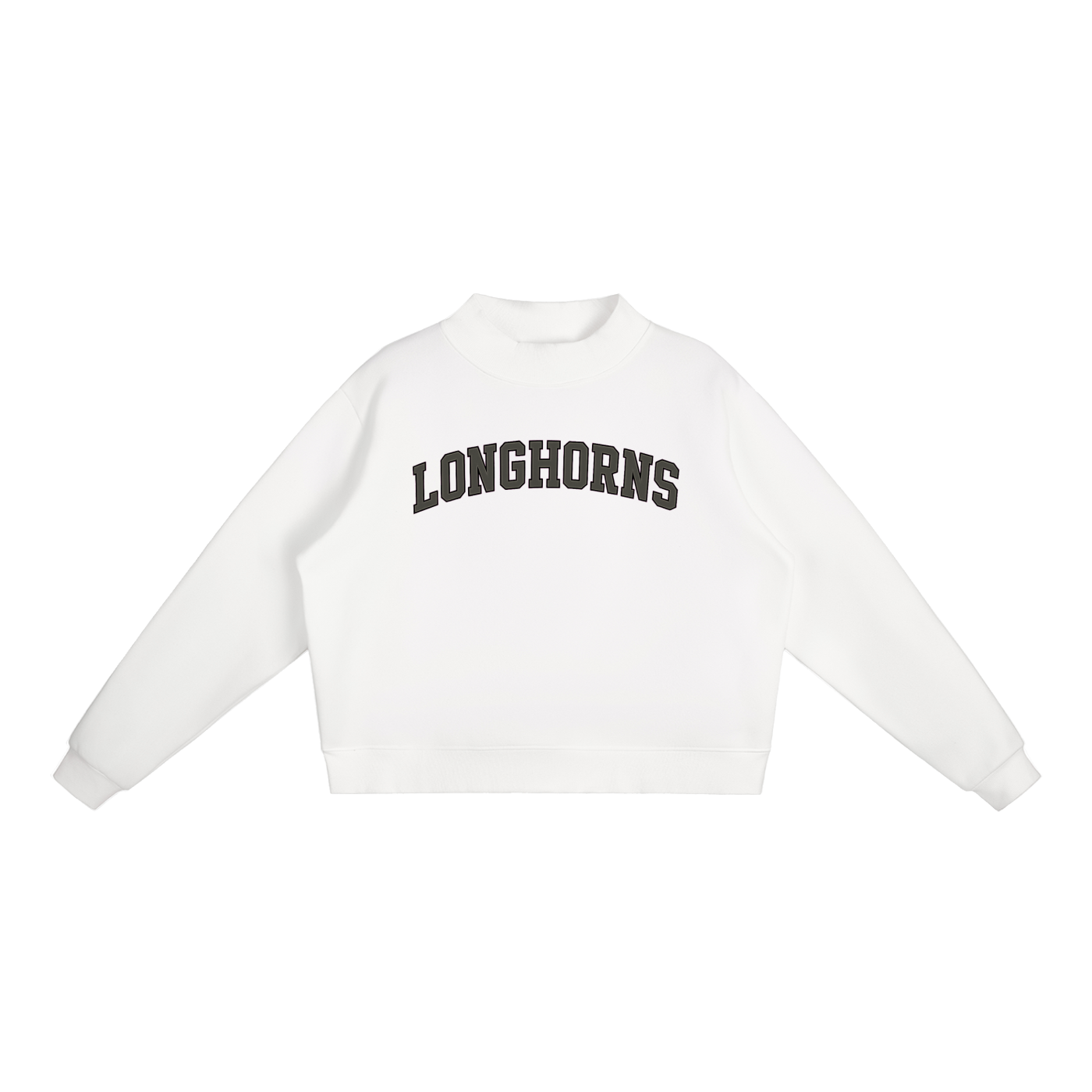 Longhorns Sideline Mock Neck Sweatshirt