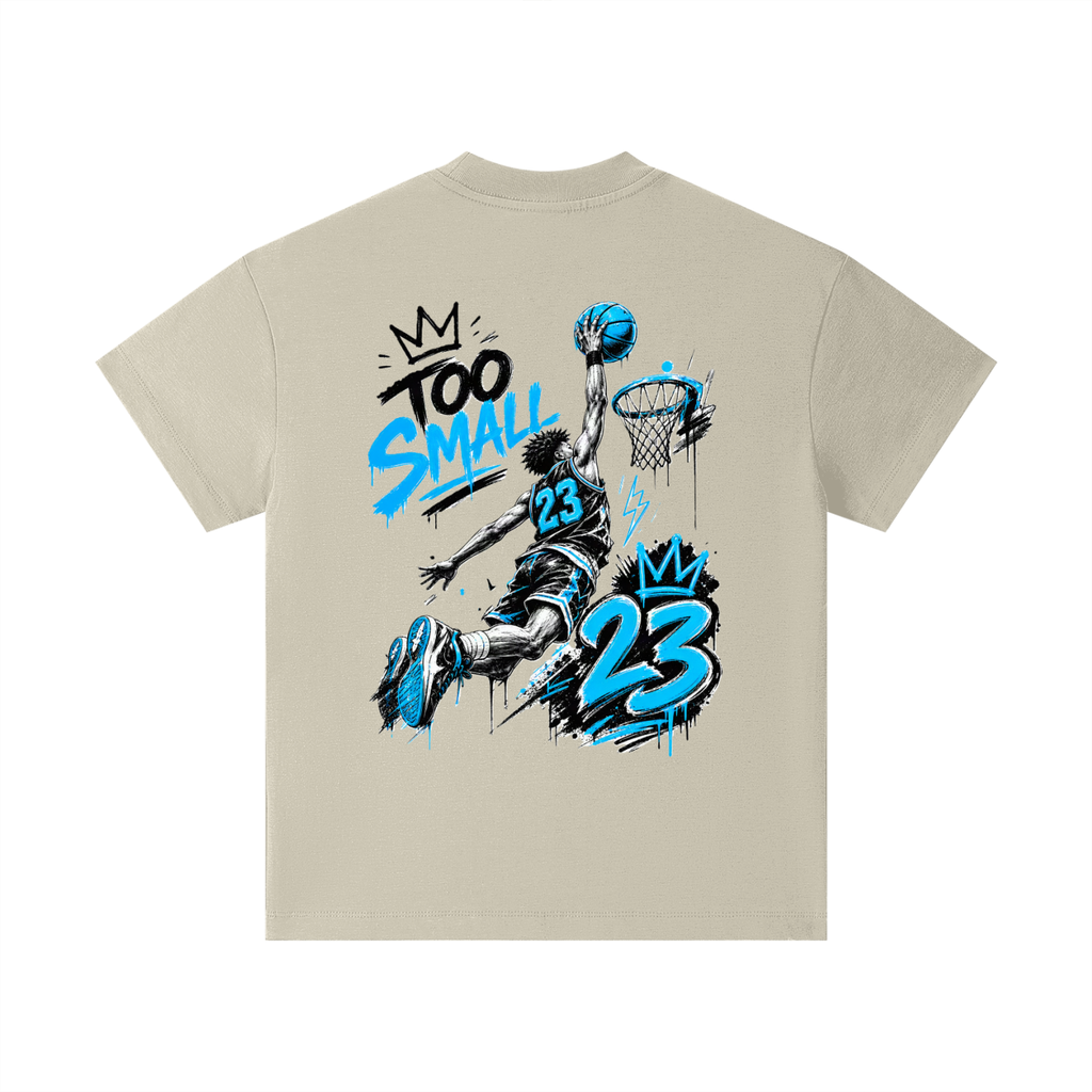 HUSTLE “Too Small” Basketball Tee | Kids
