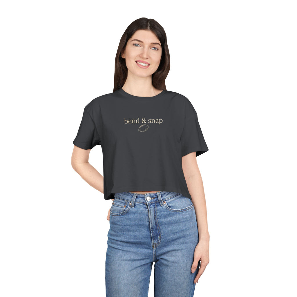 Bend & Snap Football Shirt | Minimalist Football Mom Tee | Game Day Shirt | Sideline Style | Sports Mom Gift