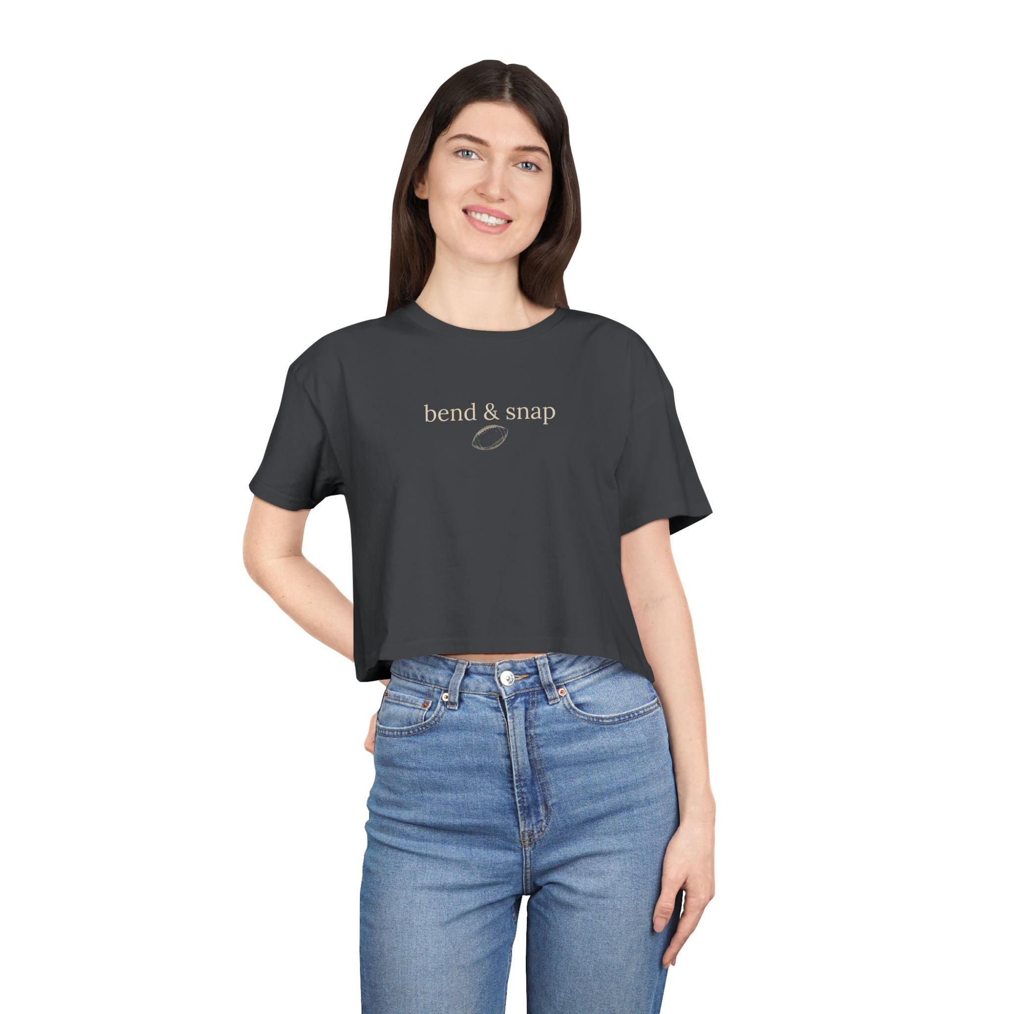 Bend & Snap Football Shirt | Minimalist Football Mom Tee | Game Day Shirt | Sideline Style | Sports Mom Gift