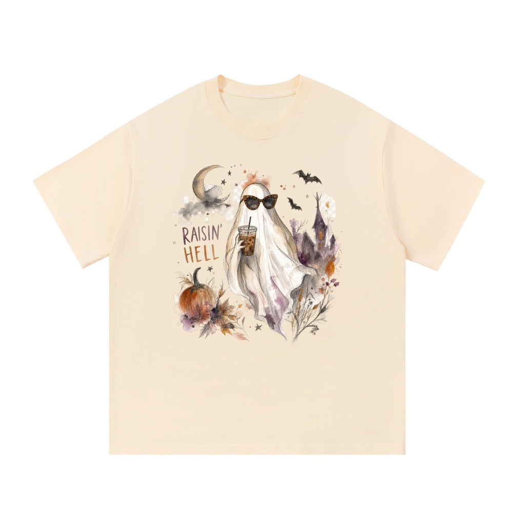 Raisin’ Hell Watercolor Ghost Tee