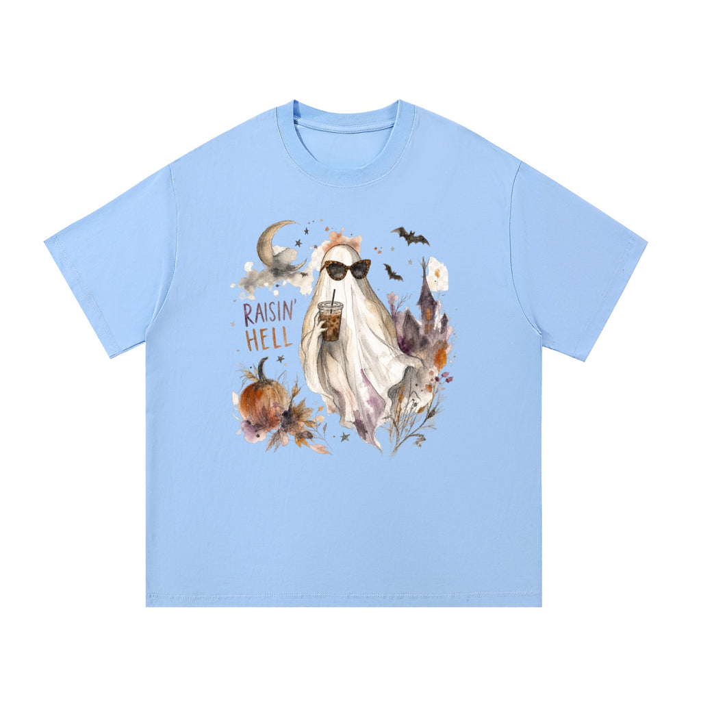 Raisin’ Hell Watercolor Ghost Tee