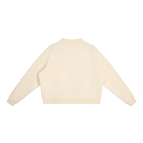 Adult Muted Drip Football Crewneck