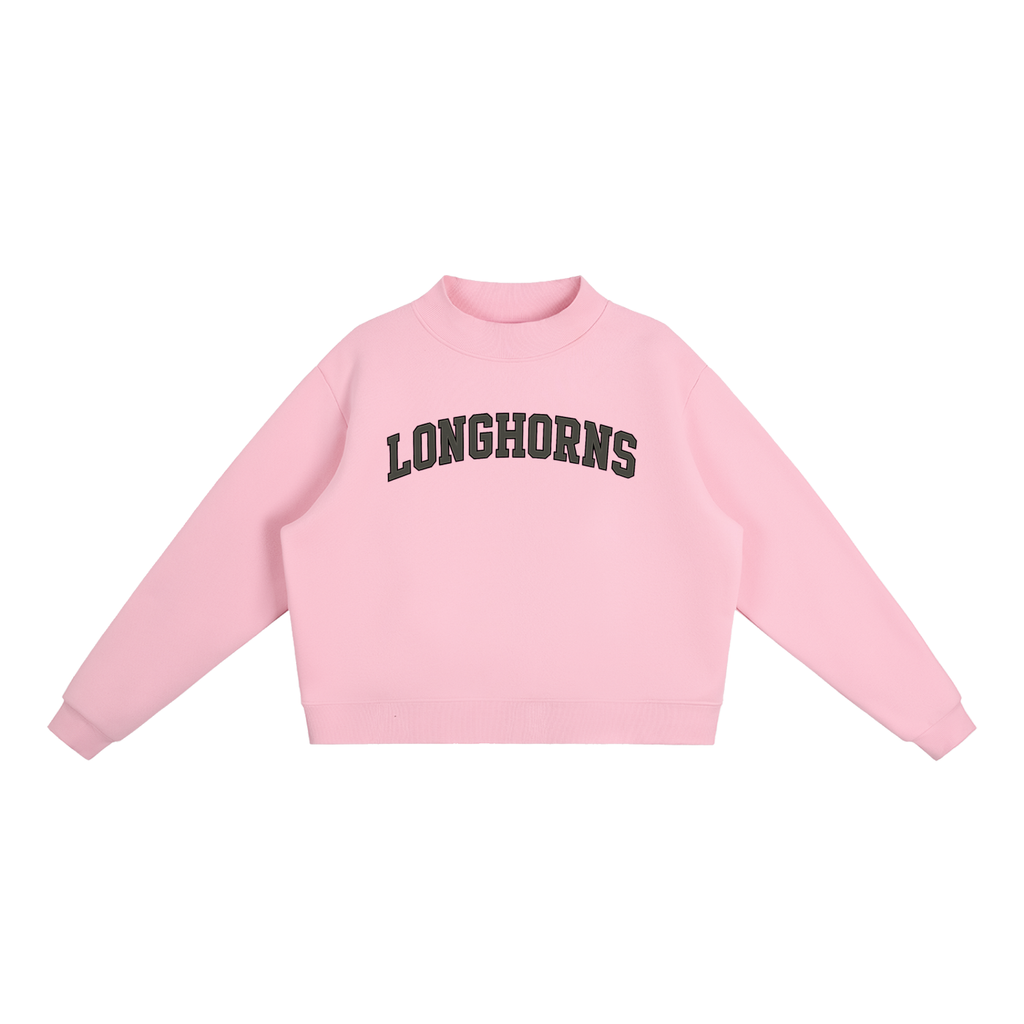 Longhorns Sideline Mock Neck Sweatshirt