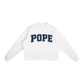 POPE Collegiate Mock Neck Crewneck Sweatshirt